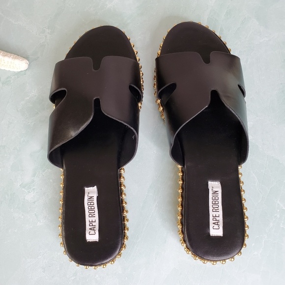 NEW Cape Robin Black Sandal - Picture 6 of 7